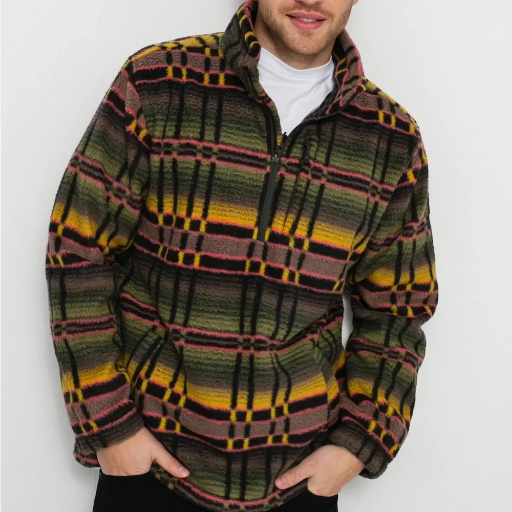 BILLABONG Boundary Raven Half-Zip Fleece Sweatshirt‎ - Picture 3 of 5